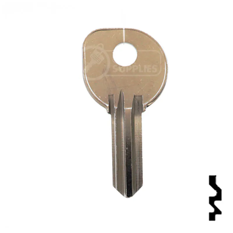 Uncut Key Blank | Clum, Mariner Boat | 1040E