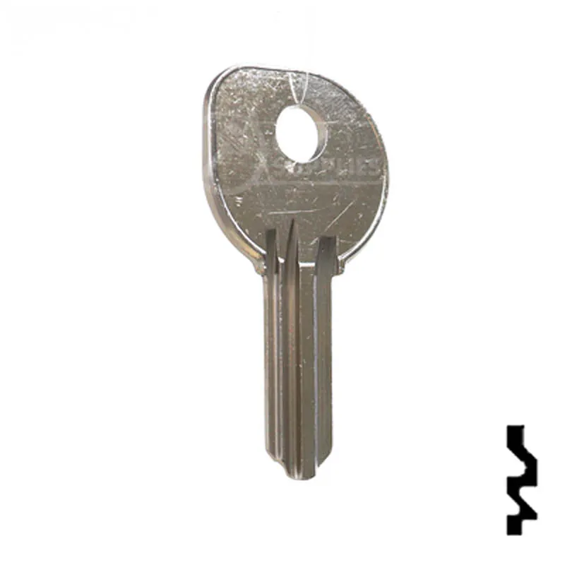 Uncut Key Blank | Clum, Mariner Boat | 1040E