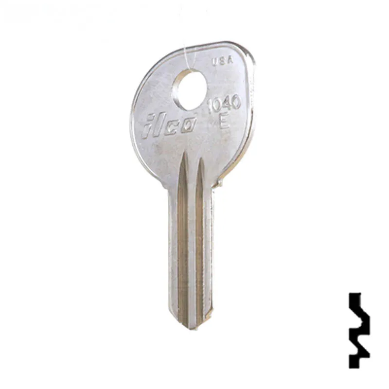 Uncut Key Blank | Clum, Mariner Boat | 1040E