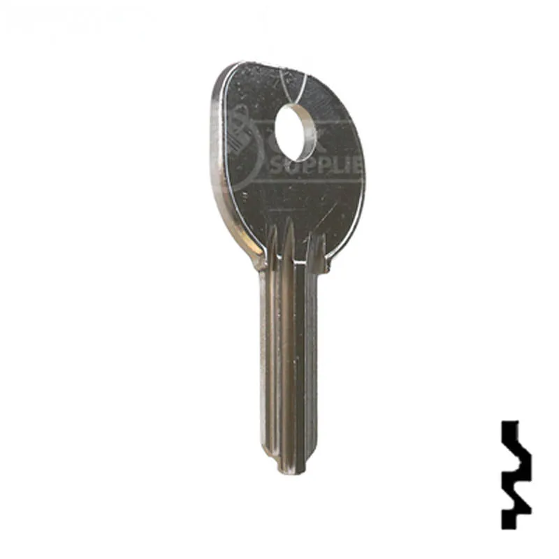 Uncut Key Blank | Clum, Mariner Boat | 1040E