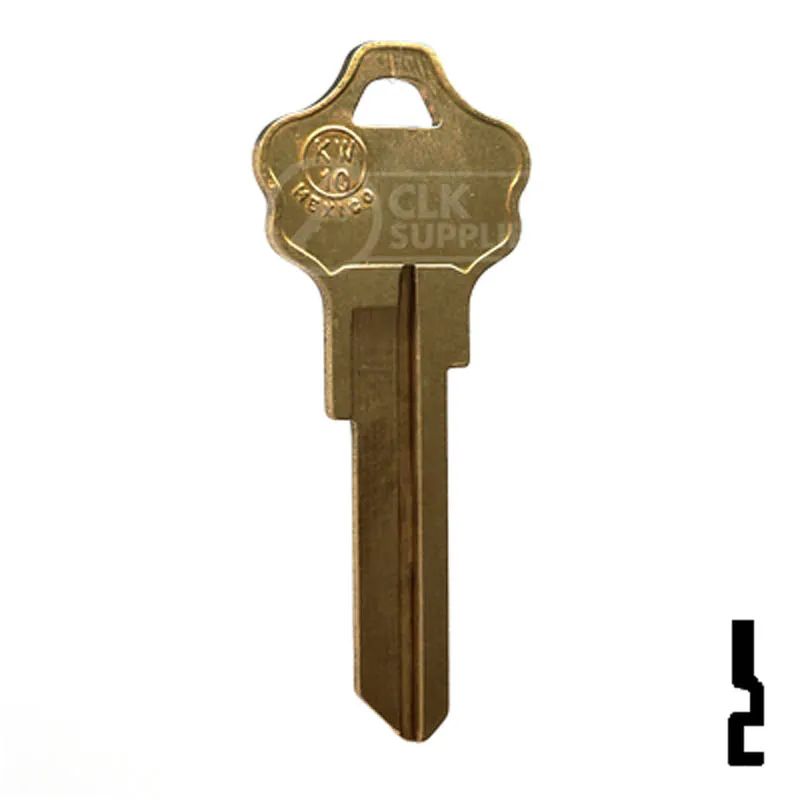 Uncut Key Blank | Kwikset | KW10, A1176ST