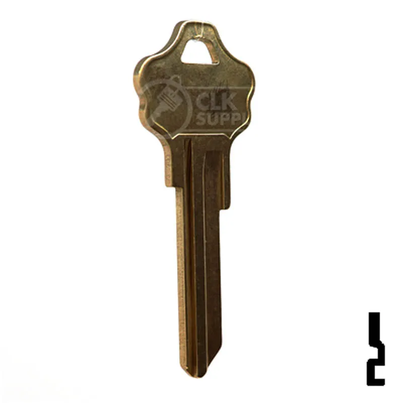 Uncut Key Blank | Kwikset | KW10, A1176ST