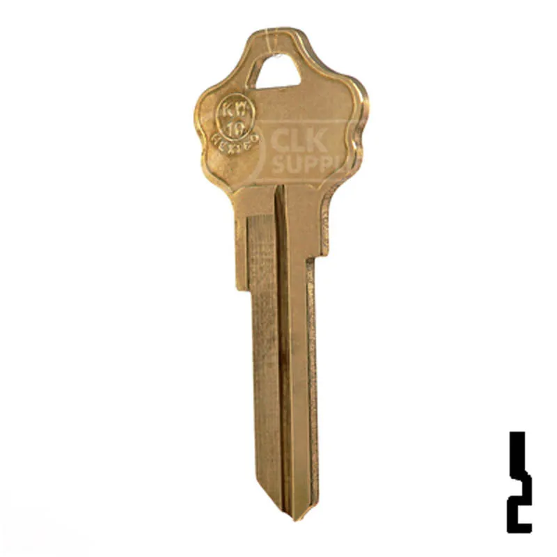 Uncut Key Blank | Kwikset | KW10, A1176ST