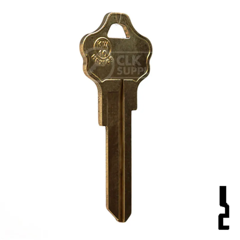 Uncut Key Blank | Kwikset | KW10, A1176ST