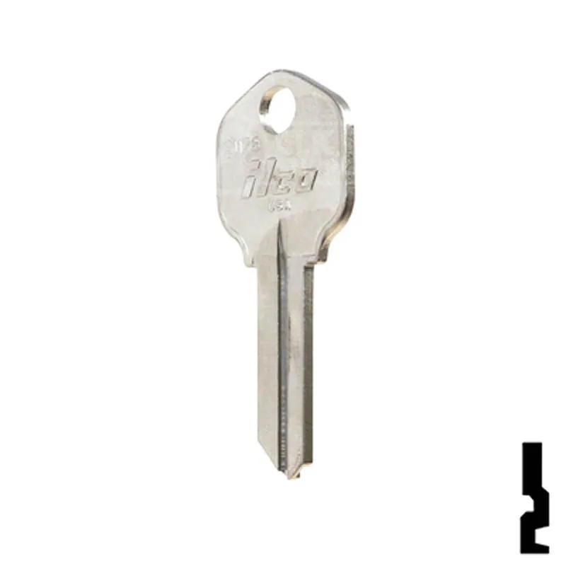 Uncut Key Blank | Kwikset | S1176