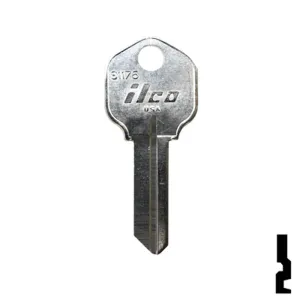 Uncut Key Blank | Kwikset | S1176