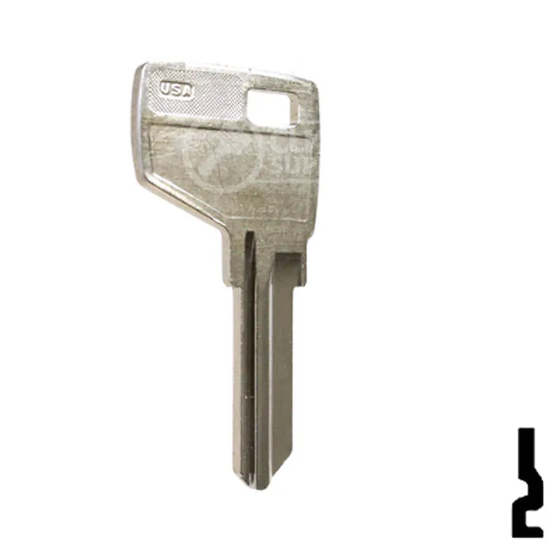 Uncut Key Blank | Master Padlock , Dexter | MD1054K, MD17