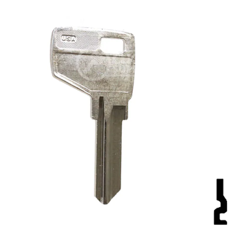 Uncut Key Blank | Master Padlock , Dexter | MD1054K, MD17