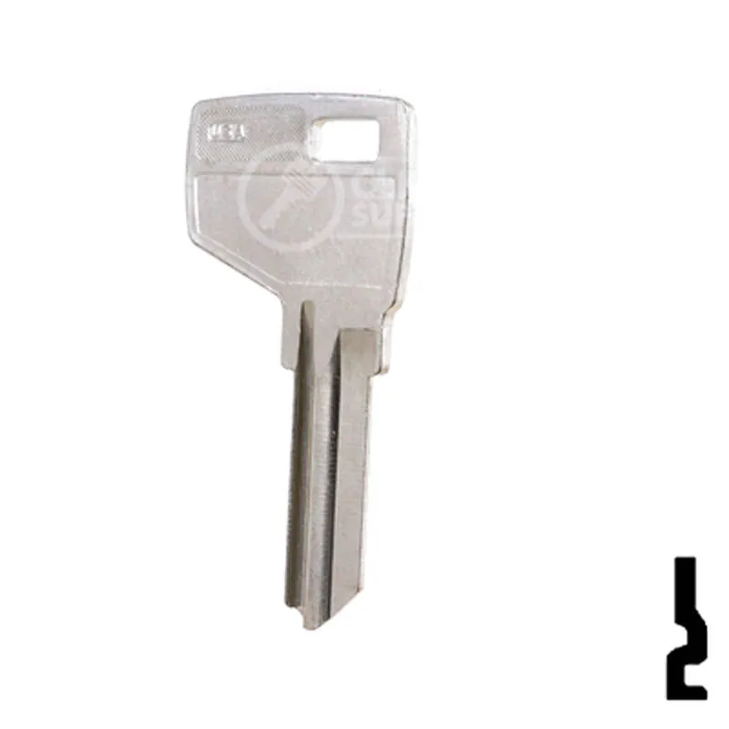 Uncut Key Blank | Master Padlock , Dexter | MD1054K, MD17