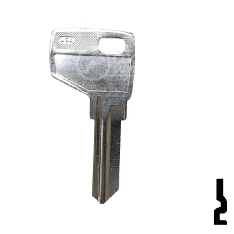 Uncut Key Blank | Master Padlock , Dexter | MD1054K, MD17