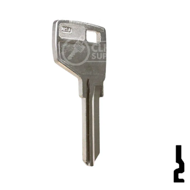 Uncut Key Blank | Master Padlock , Dexter | MD1054K, MD17