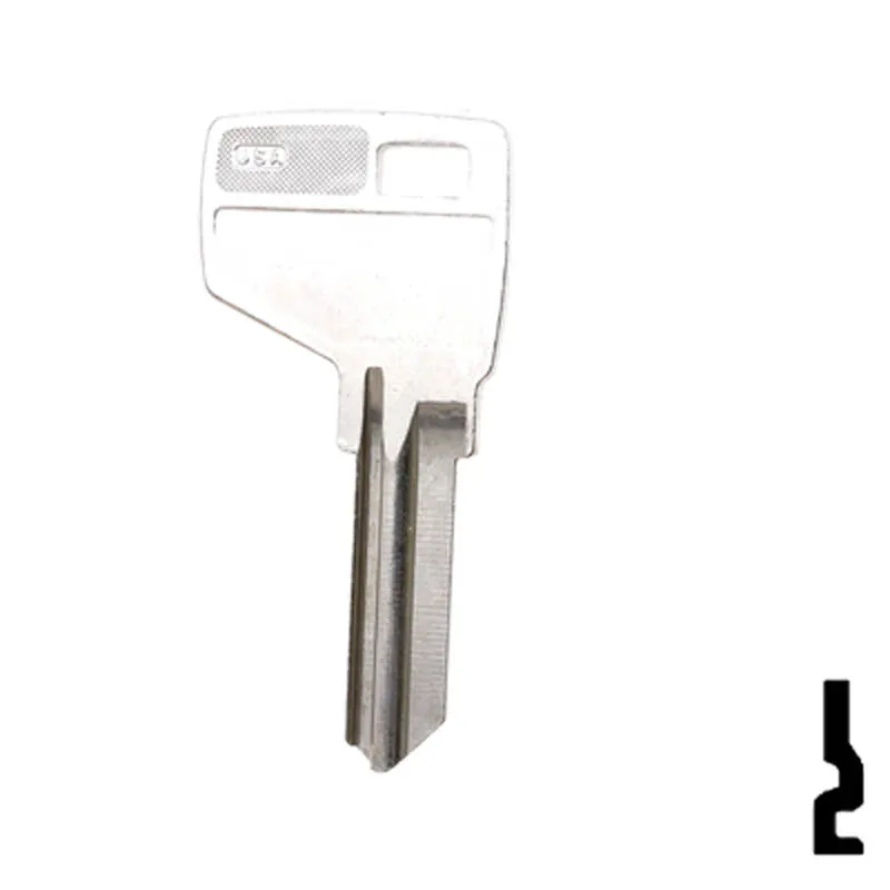 Uncut Key Blank | Master Padlock , Dexter | MD1054K, MD17