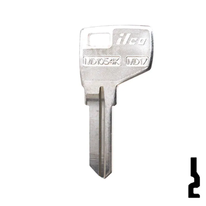 Uncut Key Blank | Master Padlock , Dexter | MD1054K, MD17