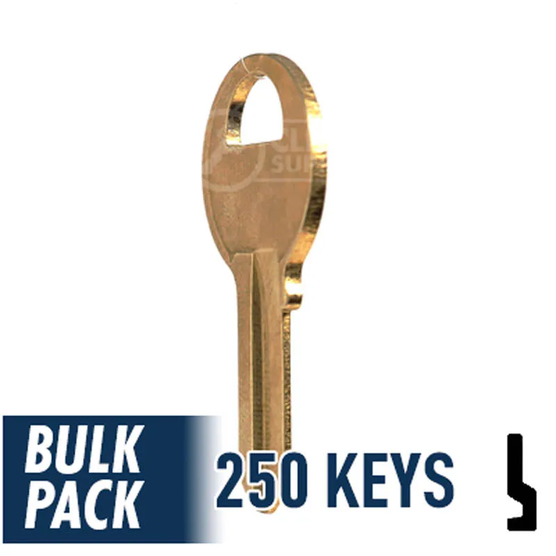 Uncut Key Blank | Master Padlock | M1 - 250 Pack