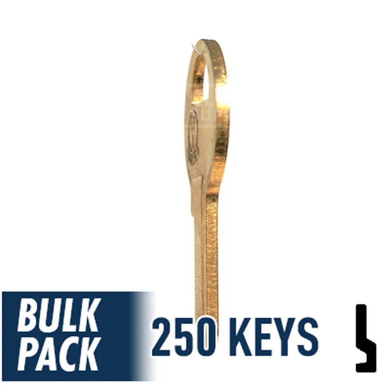 Uncut Key Blank | Master Padlock | M1 - 250 Pack