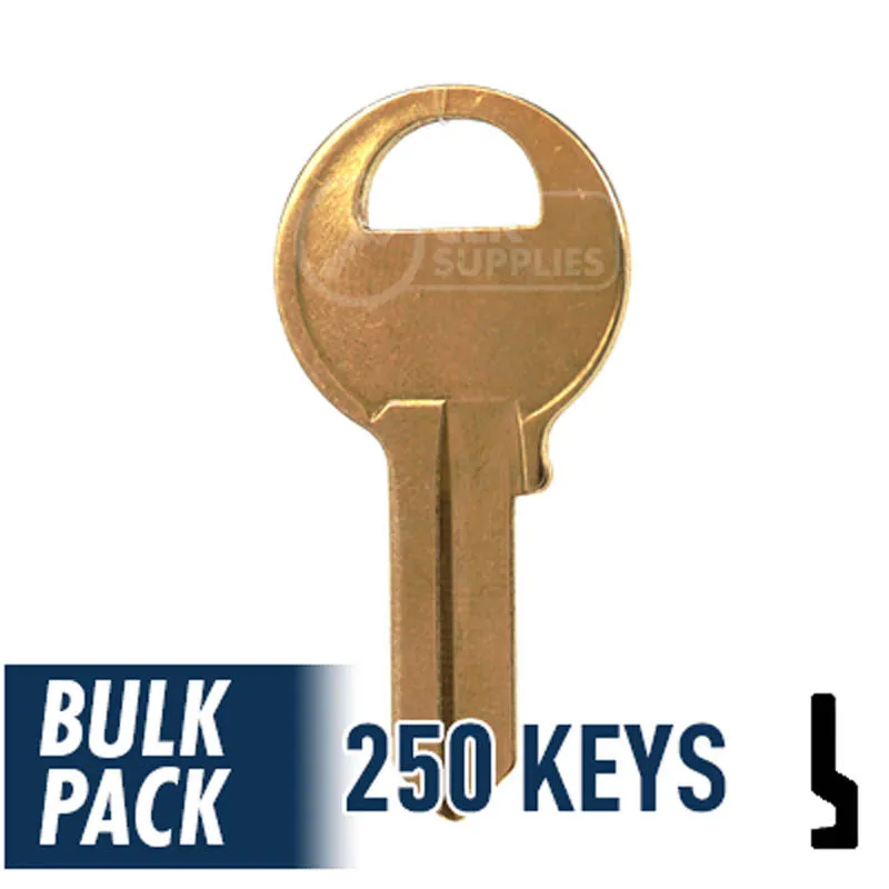 Uncut Key Blank | Master Padlock | M1 - 250 Pack