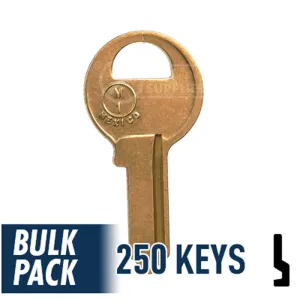 Uncut Key Blank | Master Padlock | M1 - 250 Pack