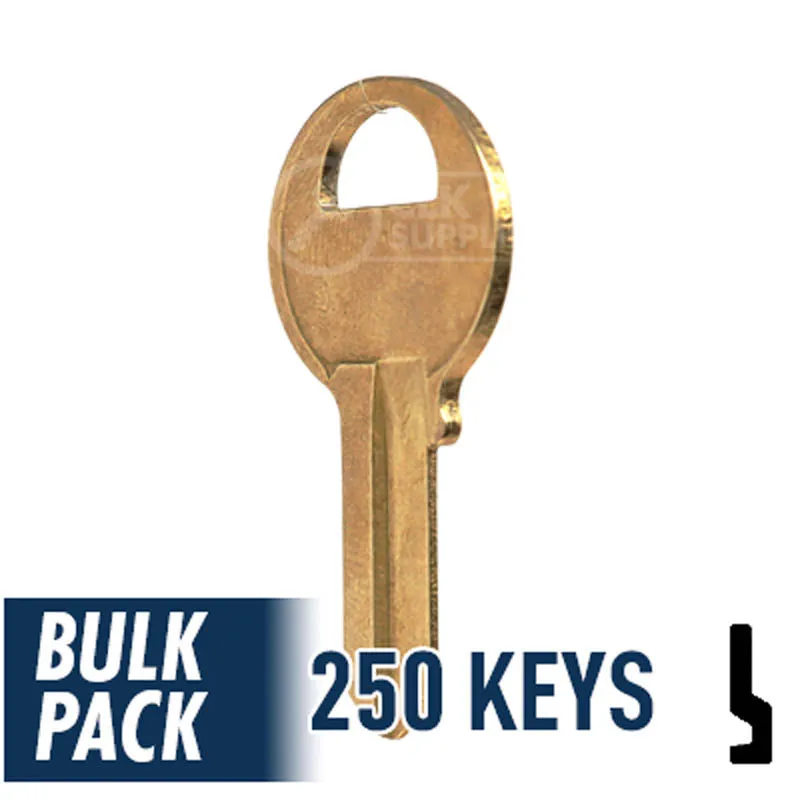 Uncut Key Blank | Master Padlock | M1 - 250 Pack