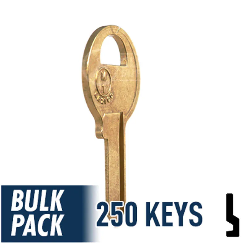 Uncut Key Blank | Master Padlock | M1 - 250 Pack