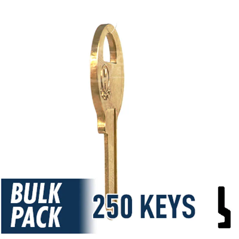 Uncut Key Blank | Master Padlock | M1 - 250 Pack