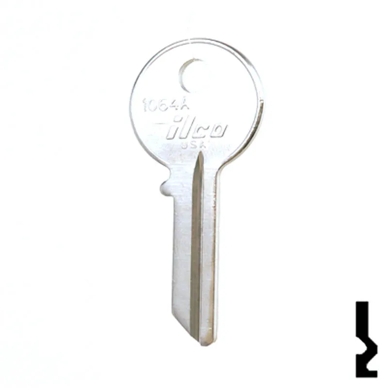 Uncut Key Blank | National | 1064A