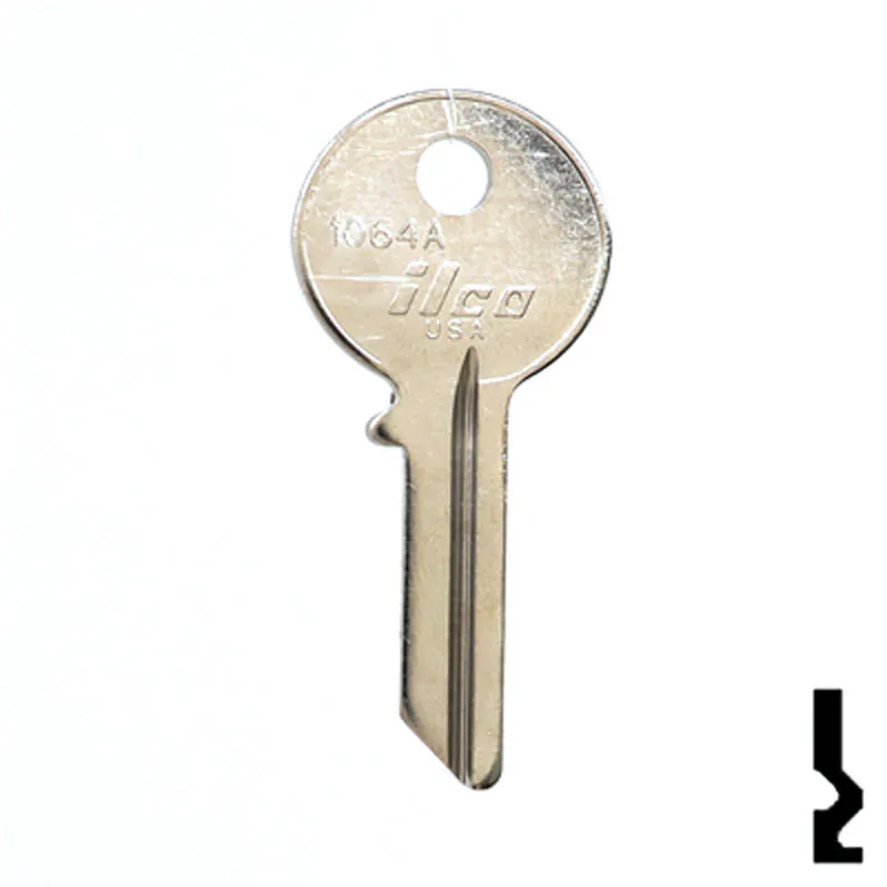 Uncut Key Blank | National | 1064A