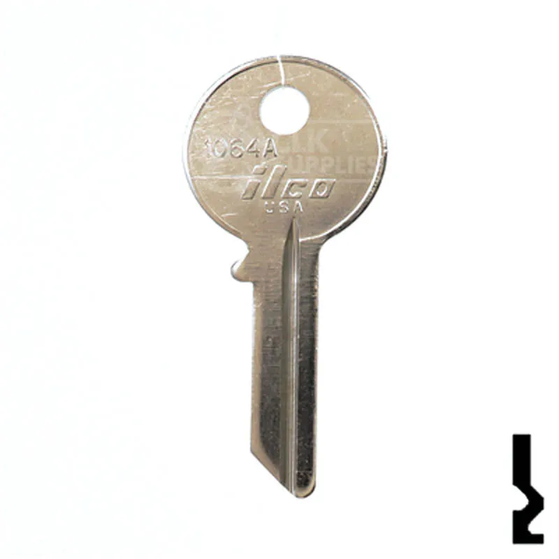 Uncut Key Blank | National | 1064A