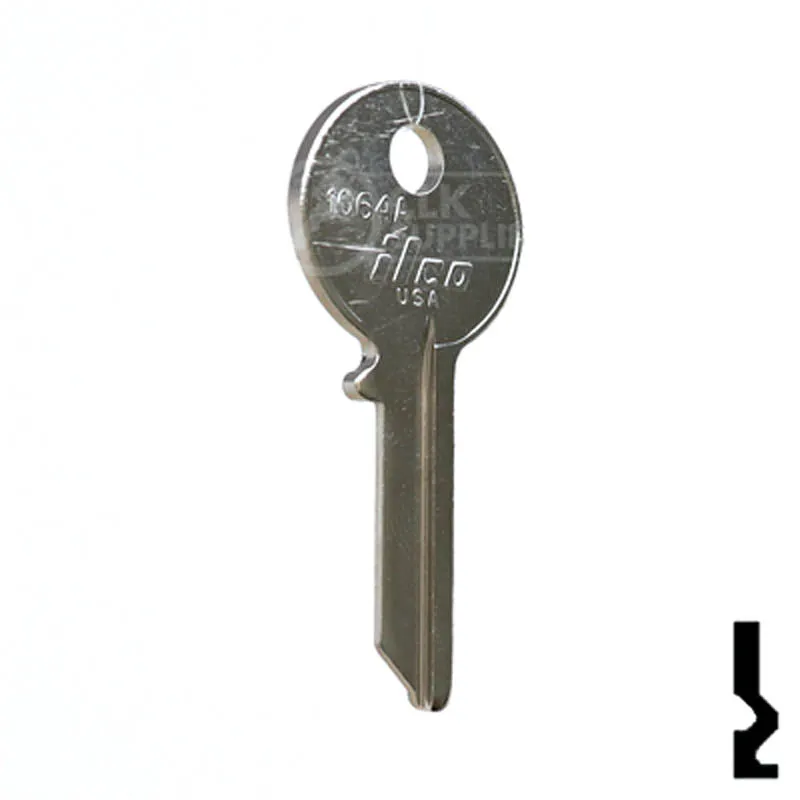 Uncut Key Blank | National | 1064A