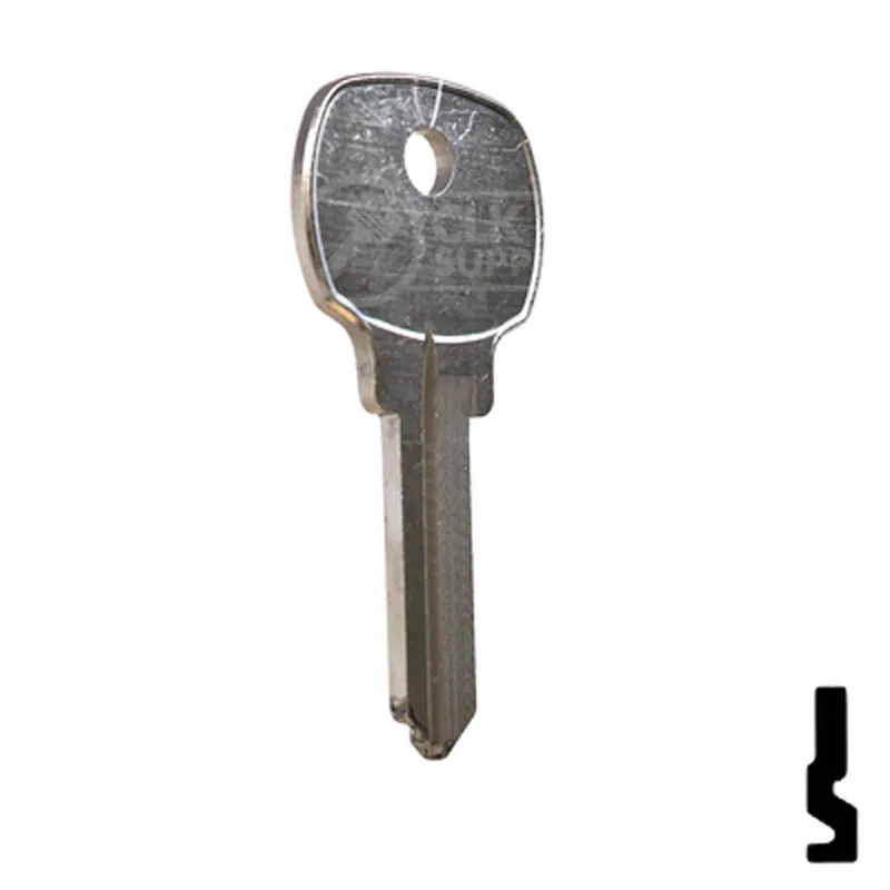 Uncut Key Blank | National | 1064D