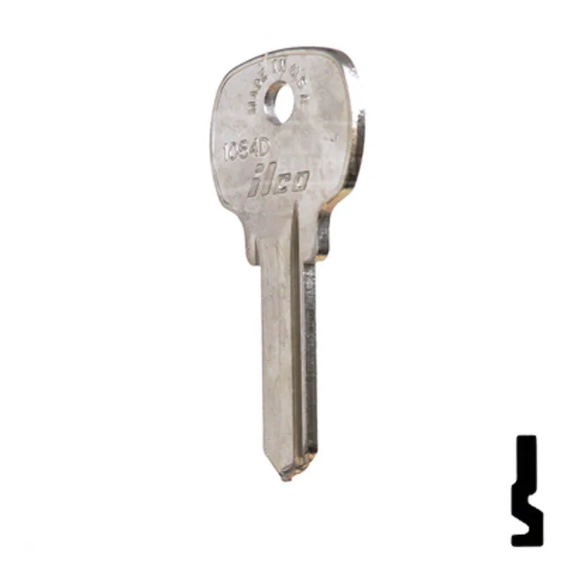 Uncut Key Blank | National | 1064D