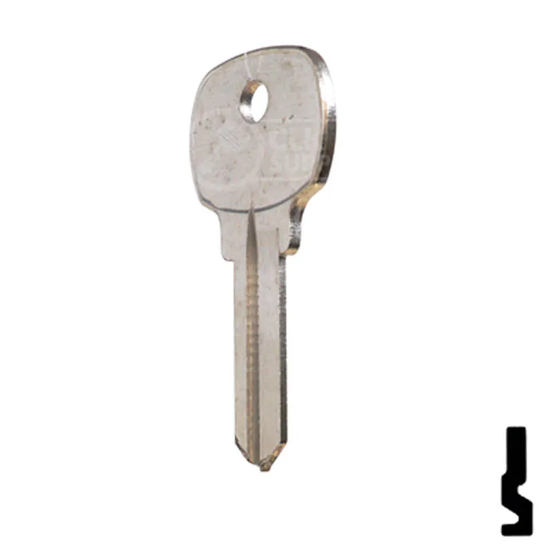 Uncut Key Blank | National | 1064D