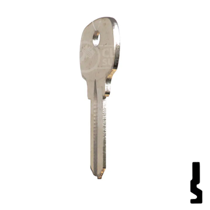 Uncut Key Blank | National | 1064D