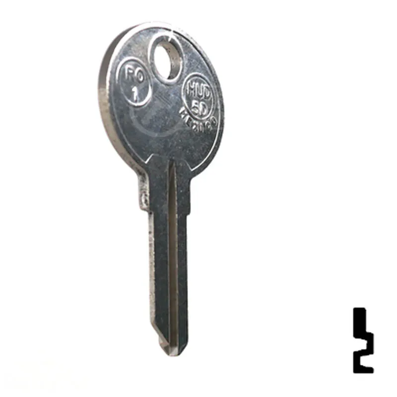 Uncut Key Blank | National | RO1, 1069