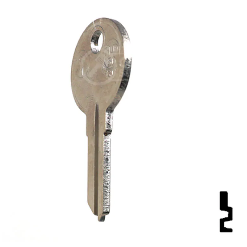 Uncut Key Blank | National | RO1, 1069