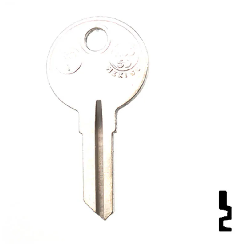 Uncut Key Blank | National | RO1, 1069