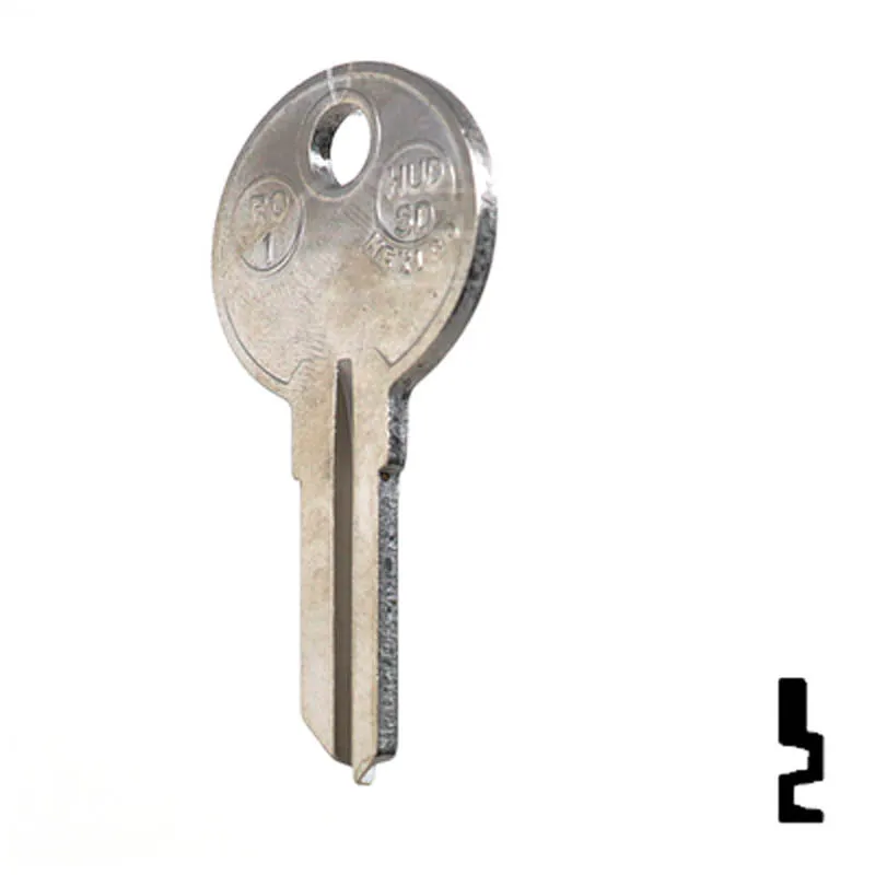 Uncut Key Blank | National | RO1, 1069