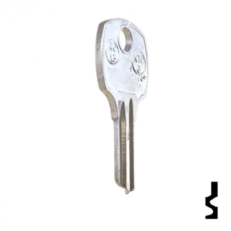 Uncut Key Blank | National | RO13, N1069B