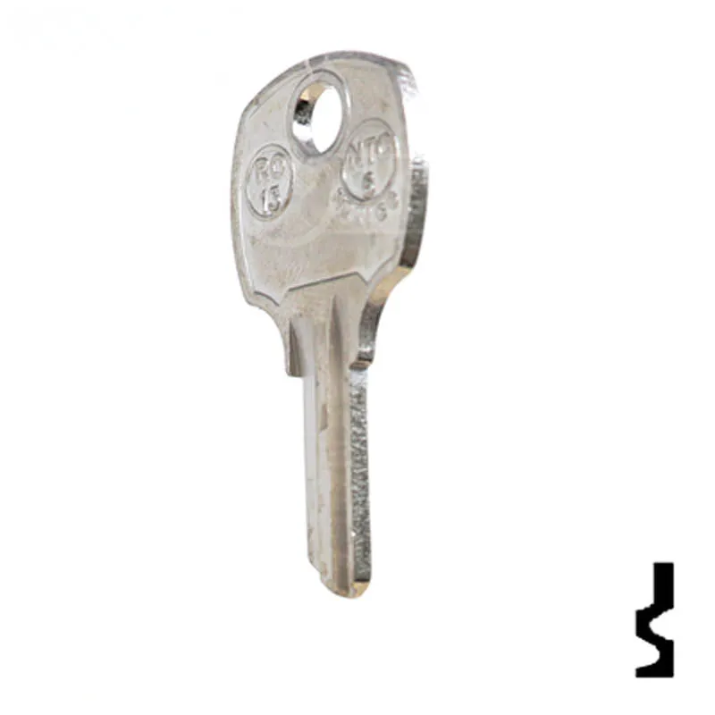 Uncut Key Blank | National | RO13, N1069B