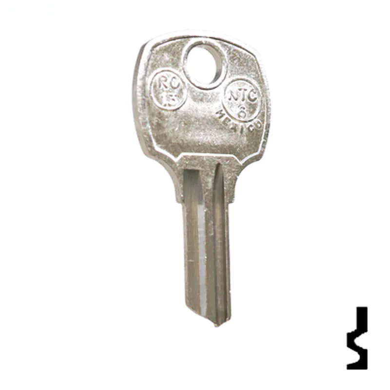 Uncut Key Blank | National | RO13, N1069B