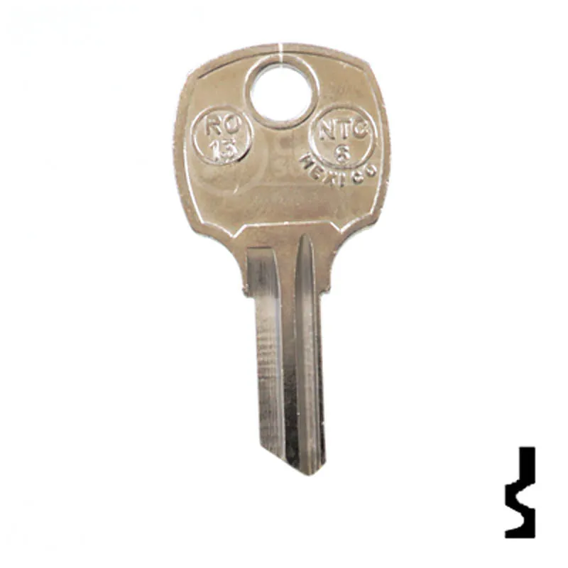 Uncut Key Blank | National | RO13, N1069B