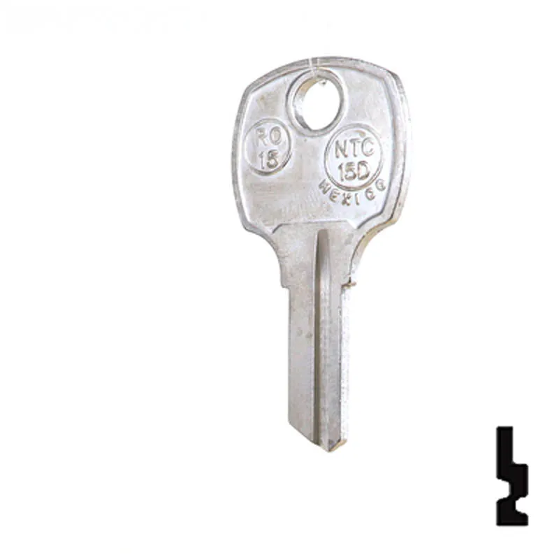 Uncut Key Blank | National | RO15, N1069N