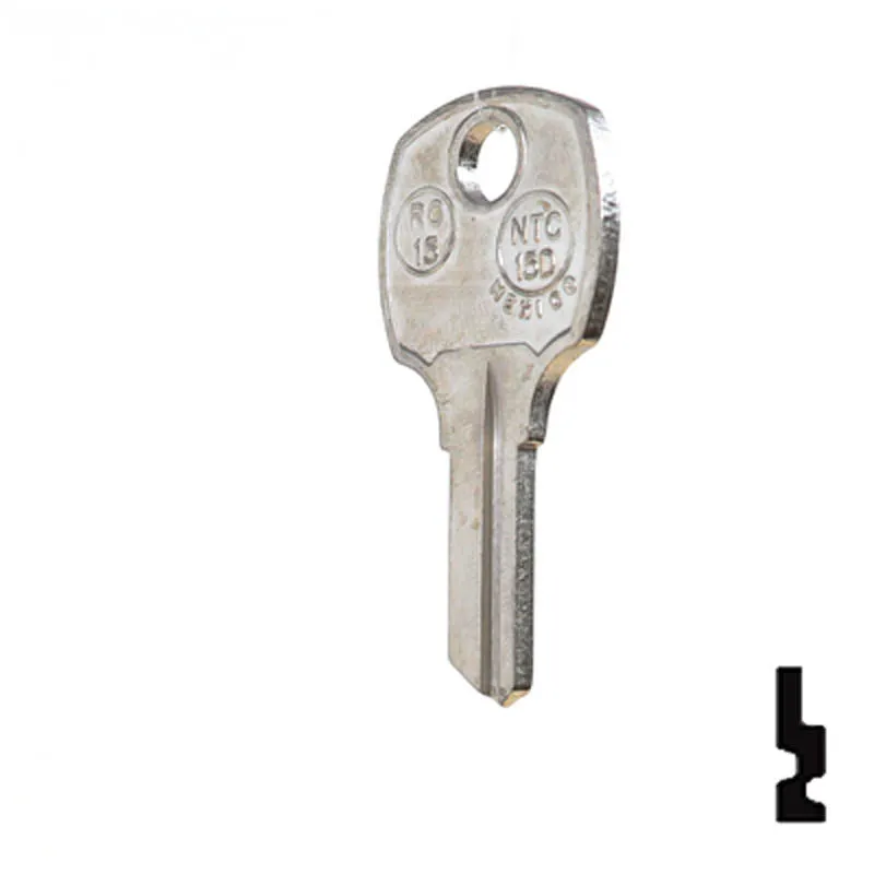 Uncut Key Blank | National | RO15, N1069N