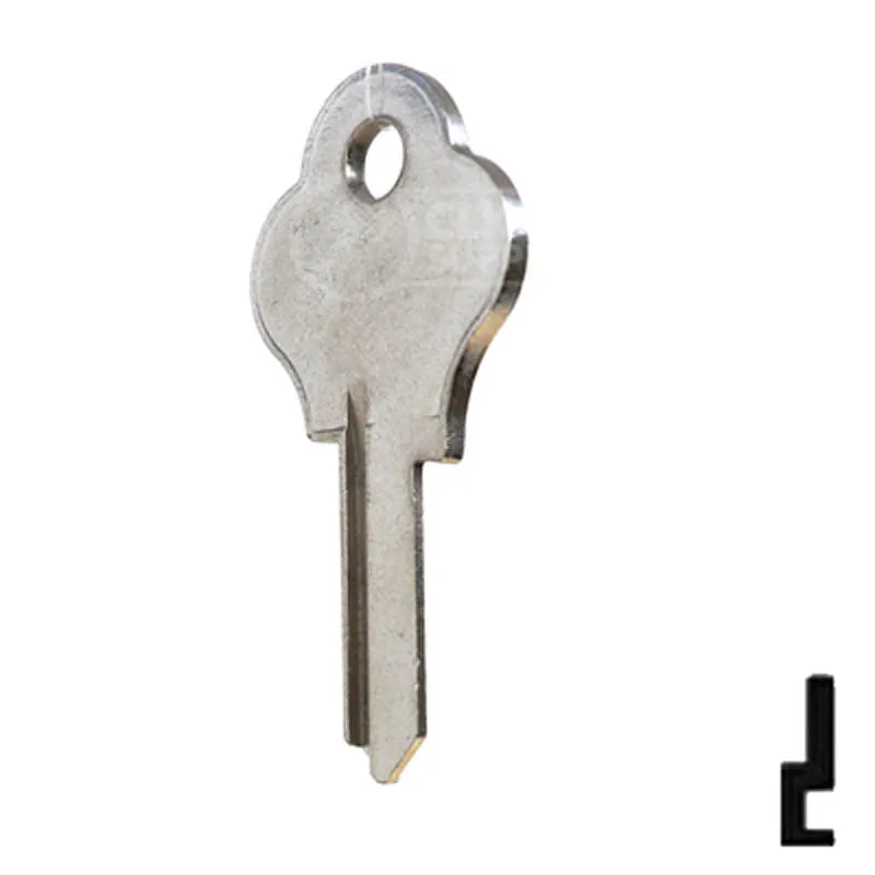 Uncut Key Blank | Pado | 1528