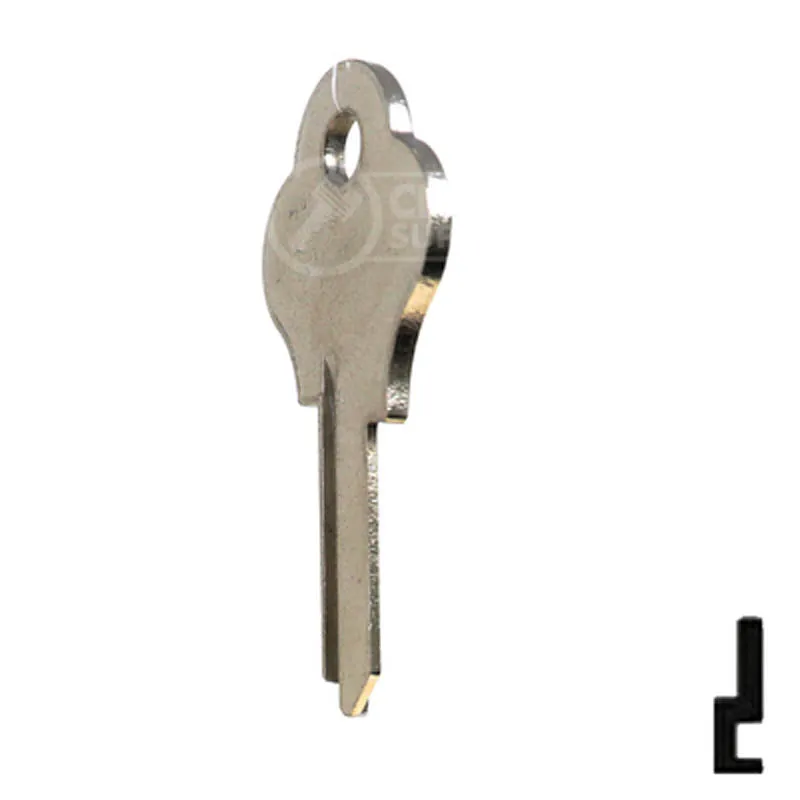 Uncut Key Blank | Pado | 1528