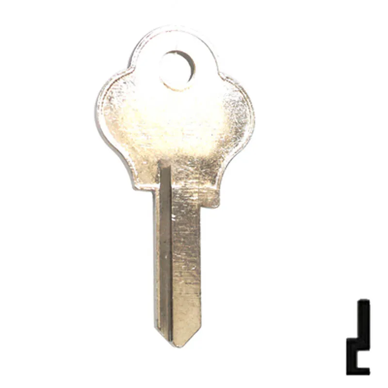 Uncut Key Blank | Pado | 1528