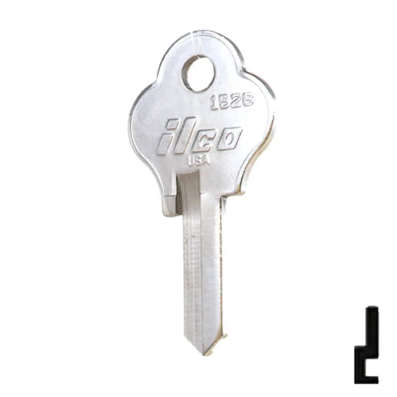 Uncut Key Blank | Pado | 1528