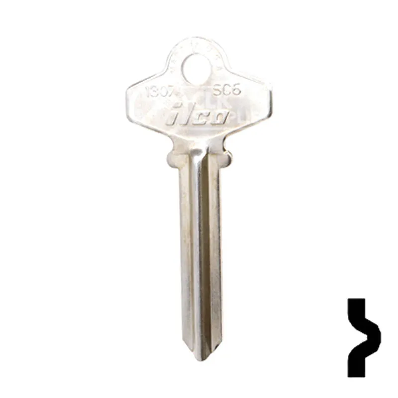 Uncut  Key Blank | Schlage | 1307A, SC6