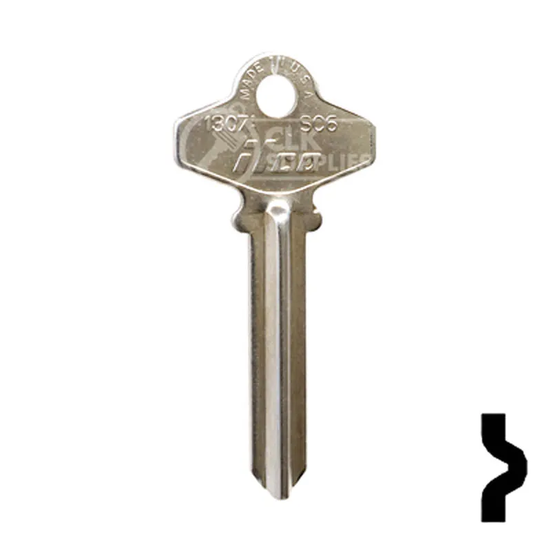 Uncut  Key Blank | Schlage | 1307A, SC6