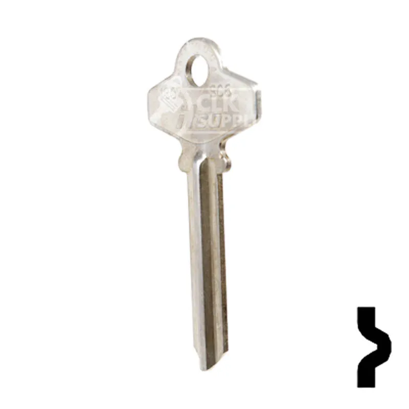 Uncut  Key Blank | Schlage | 1307A, SC6