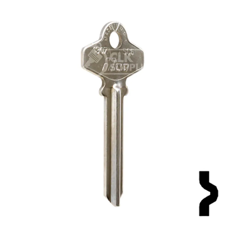 Uncut  Key Blank | Schlage | 1307A, SC6